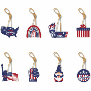 patriotic ornament set