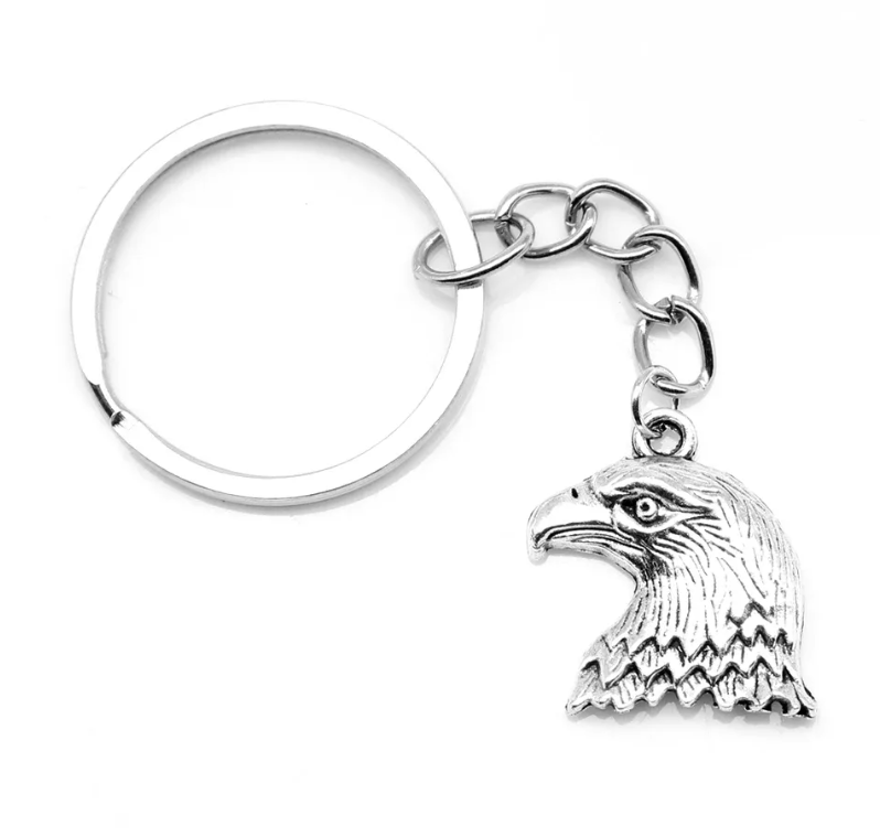 eagle keychain duo eagle keychain duo